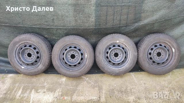 Зимни гуми 195 х 65 15", с оригинални алуминиеви джанти BMW 5х120 15", снимка 4 - Гуми и джанти - 52685348