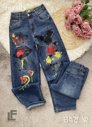 Дънки LFS Mickey Collection, снимка 4 - Дънки - 52837761