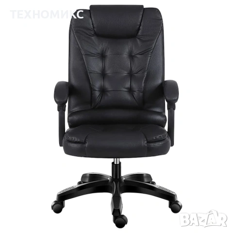 Ергономичен офис стол , Черен/Бял, снимка 5 - Столове - 53453120