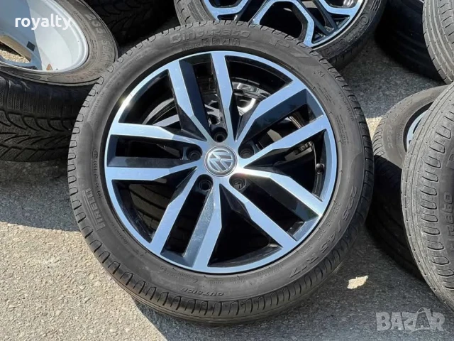 5х112 17 Джанти Volkswagen Golf Caddy Passat Touran 5x112 , снимка 6 - Аксесоари и консумативи - 51229588
