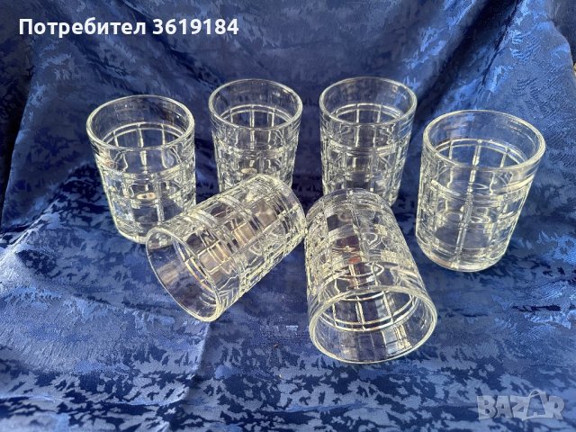 Стъклени чаши за напитки, снимка 2 - Сервизи - 42049956