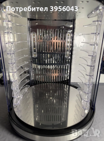 Сушилня / Дехидратор 10 нива за плодове и месо, 850W, LCD, инокс, снимка 4 - Други - 53821825