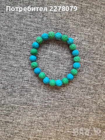 Гривни от различни камъни - ръчна изработка, снимка 14 - Гривни - 44925010