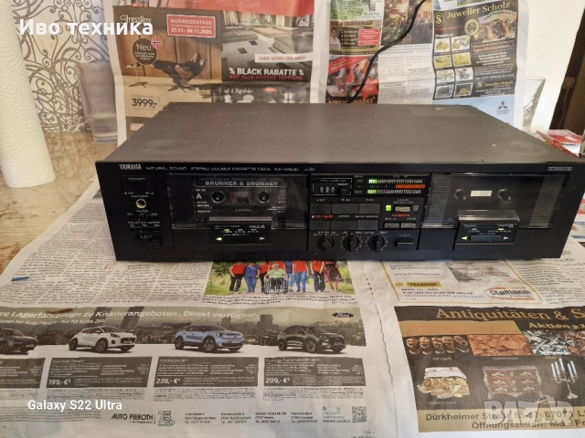 kaseten deck YAMAXA KX W 500