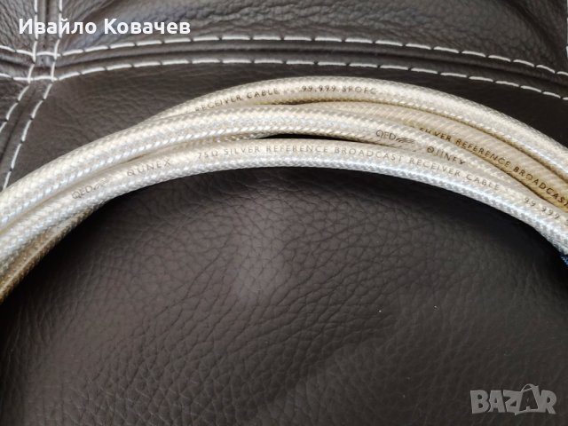 QED Qunex Silver Reference Coax, коаксиален кабел /интерконект, 3 м., снимка 2 - Аудиосистеми - 35923697