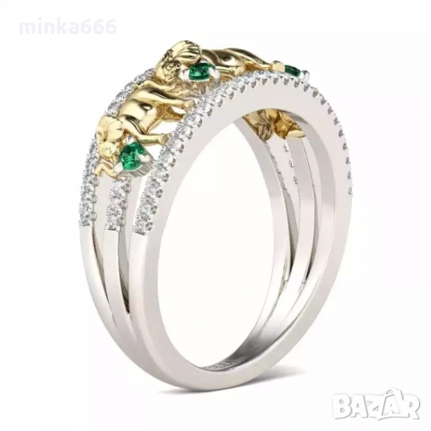 Ново!-дамски пръстен, снимка 3 - Пръстени - 36042347
