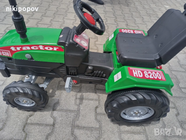 PILSAN Трактор с педали 07294 зелен, снимка 7 - Други - 53850101