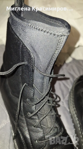 Боти в черно, снимка 10 - Дамски боти - 53259999