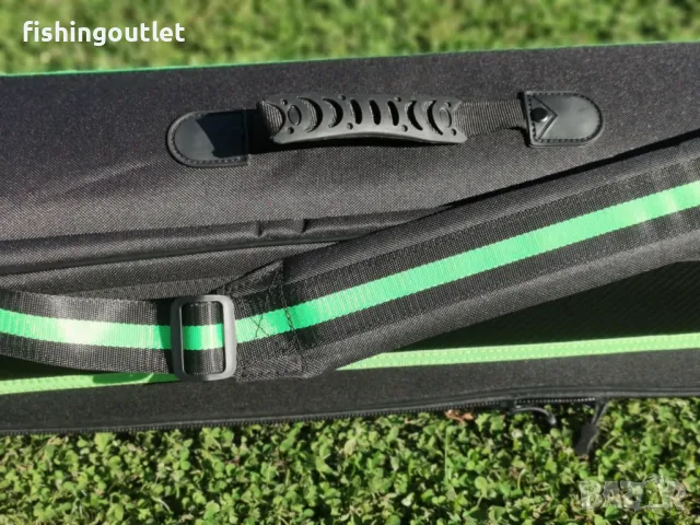  Троен твърд калъф за въдици с макари 140 и 160см. OKINWA!, снимка 9 - Такъми - 30883275