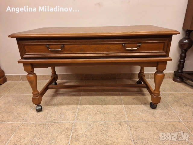 Маса за всекидневна с колелца , снимка 6 - Маси - 52818614