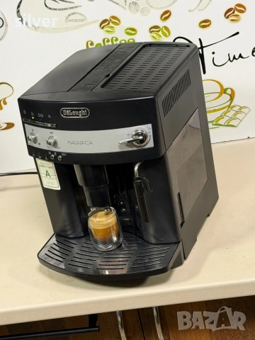 Кафемашина кафе автомат delonghi magnifica с гаранция, снимка 6 - Кафемашини - 53377009
