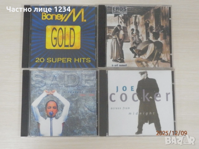 Boney M - Sade - Joe Cocker - Eros Ramazzotti