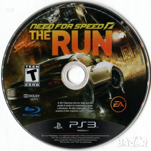 Need for Speed The RUN Playstation 3 Оригинална Игра с коли за Плейстейшън 3, PSN ЛИЧНА КОЛЕКЦИЯ PS3, снимка 2 - Игри за PlayStation - 44326992