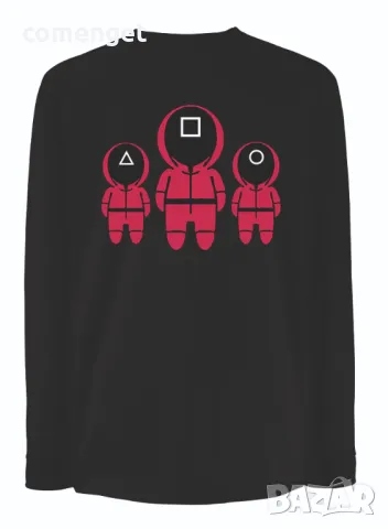 NEW 2025! Блузи на сериала SQUID GAME / ИГРА НА КАЛМАРИ - 5 МОДЕЛА!, снимка 4 - Детски Блузи и туники - 49251026