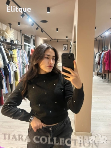 блузи с камъни , снимка 12 - Блузи с дълъг ръкав и пуловери - 52510216