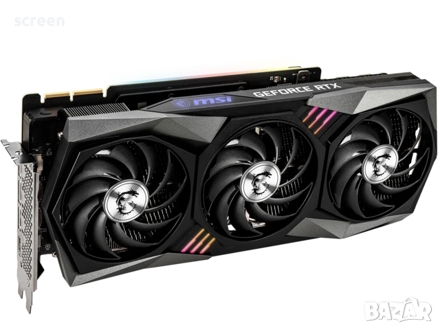 Geforce RTX 3090 MSI GAMING TRIO 24GВ Видео карта, снимка 3 - Видеокарти - 51269118