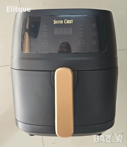 Уред за готвене с горещ въздух Silver Love S-18, 8 литра, 2400W - ПРОМОЦИЯ, снимка 7 - Мултикукъри - 52841885