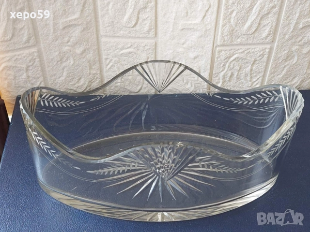 Огромна сребърна жардиера(фруктиера) 19век.Сребро 800-кристал,сребърна кана,сребърна чаша, снимка 8 - Сервизи - 52217400