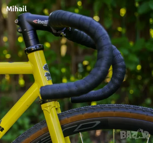 Cinelli Pista 420mm handlebar / кормило чинели, снимка 3 - Части за велосипеди - 56350987