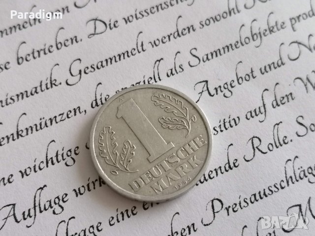 Монета - Германия - 1 марка | 1956г.; серия А, снимка 1 - Нумизматика и бонистика - 38816359