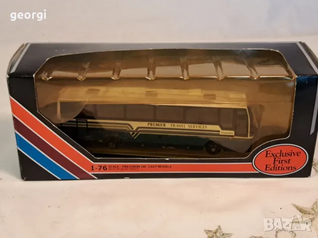 колекционерско метално автобусче Plaxton paramount 1:76 