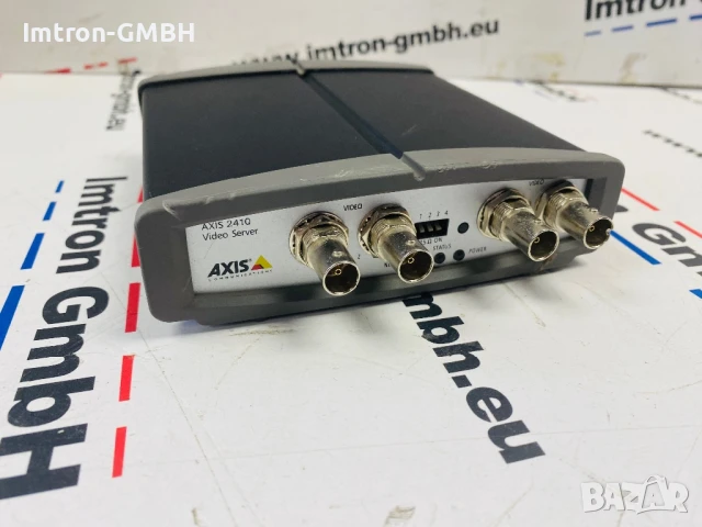 Видео сървър Axis 241Q 4-канален видео сървър с MPEG-4/MJPEG компресия 