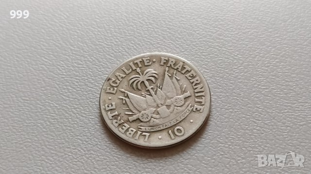 10 сантима 1970 Хаити - №2, снимка 1