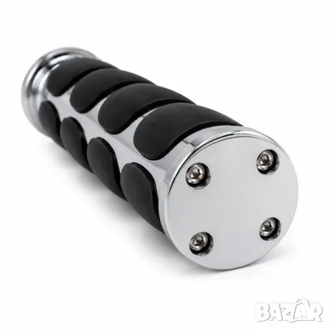 Хромирани дръжки за чопър и круизър с кормило 25 mm, снимка 4 - Аксесоари и консумативи - 55866093
