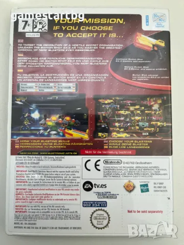 NERF N-STRIKE за Wii, снимка 2 - Игри за Nintendo - 49339415