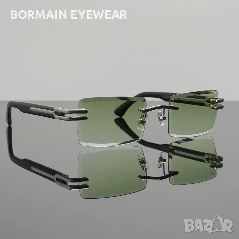 Слънчеви очила Bormain Monaco Royale нови, UV400, синьо и зелено, снимка 9 - Слънчеви и диоптрични очила - 56211002