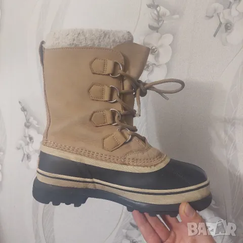 ботуши Sorel Caribou Buff NL 1005-280 Waterproof  номер 37, снимка 10 - Дамски ботуши - 48696132