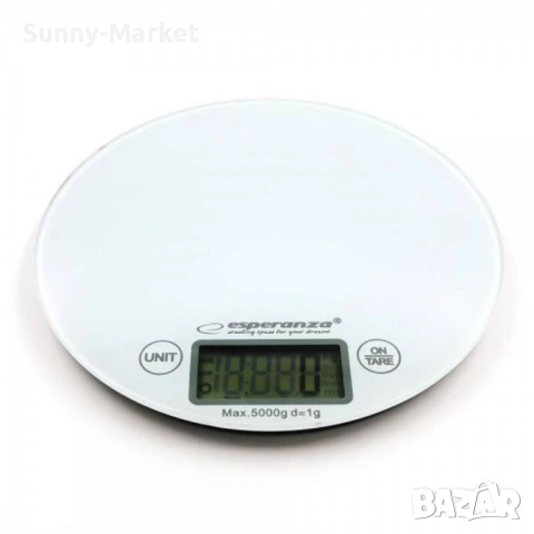 Кухненска везна , 5кг, Бяло, снимка 2 - Електронни везни - 53518396