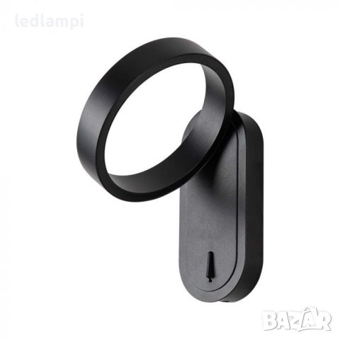 LED Аплик 5W Черен 2in1 Смяна на светлината, снимка 2 - Лампи за стена - 42078523