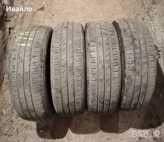 Продавам 4 броя Летни Гуми 195.65.15 на 1 сезон дот 2019 KUMHO 