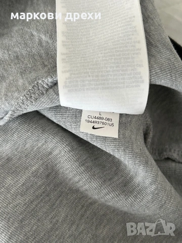 Nike Sportswear Tech Сив Standard Fit L, снимка 11 - Суичъри - 53493801
