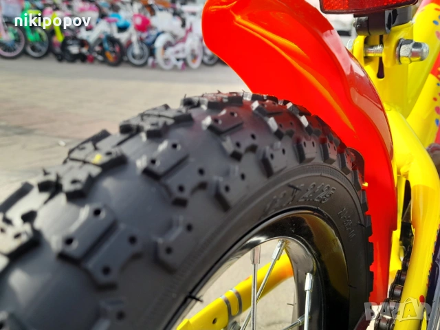 GEPARD Велосипед 12" JERRY червен, снимка 9 - Велосипеди - 53758859