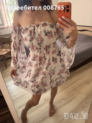 Лятна ефирна рокля , снимка 5 - Рокли - 55855360