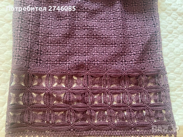 Дантелена рокля Massimo Dutti, снимка 2 - Рокли - 50918187