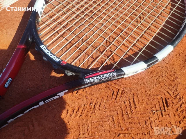 2 бр. Тенис ракети Babolat Pure Control Team (Размер на главата 97", Грип 3), снимка 8 - Тенис - 55783484