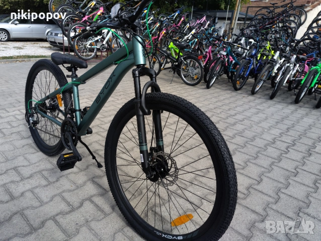 BYOX Велосипед 26" CODE зелен, снимка 5 - Велосипеди - 53561642