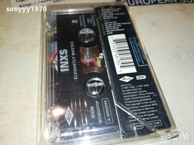 INEXS BIEM МУЗИКАУТОР-КАСЕТА 1707231125, снимка 8 - Аудио касети - 41572616