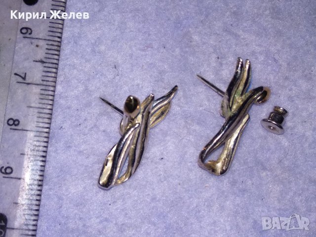 ПОСРЕБРЕНИ СТИЛНИ АРТ ОБЕЦИ от БЛАГОРОДНА СТОМАНА с ПЕЧАТ 925 КРАСИВИ ФЛОРАЛНИ 27903, снимка 13 - Обеци - 41342195