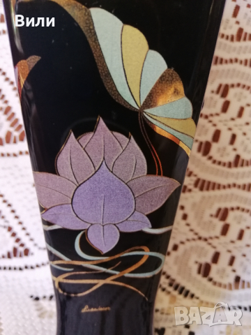 Японска ваза , снимка 3 - Вази - 36192926