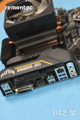 ASUS TUF B450M-PRO GAMING + Ryzen 7 2700X + AMD Cooler 8 ядра / 16 нишки, снимка 6 - Дънни платки - 56130846