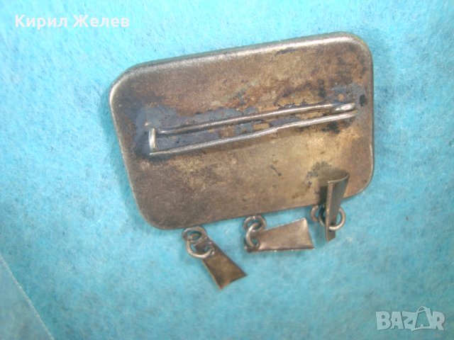 СТАРИННА СРЕБЪРНА РЕТРО БРОШКА ФИЛИГРАННО СРЕБРО ВИСОКА ПРОБА с ГРАНУЛАЦИЯ РЪЧНА ИЗРАБОТКА 25799, снимка 8 - Антикварни и старинни предмети - 35745500