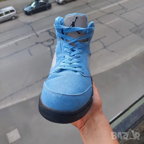 Nike Air Jordan 5 Concord номер 45 оригинални маратонки , снимка 12 - Маратонки - 50087869