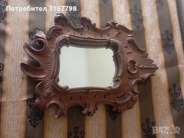 Бароков огледало за стена, снимка 2 - Други ценни предмети - 50417810