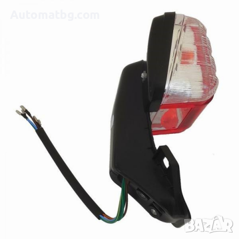 Стоп за мотор Automat, С вградени мигачи, Универсален, 12V, снимка 4 - Аксесоари и консумативи - 36268783