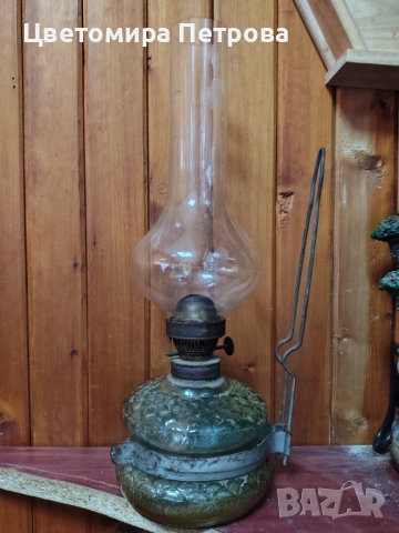 Ретро газена лампа, снимка 4 - Антикварни и старинни предмети - 53322125