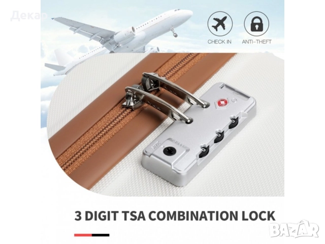 Куфар за пътуване 44 литра , снимка 6 - Куфари - 51896752